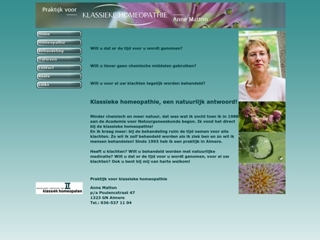 MATTON PRAKTIJK VOOR KLASSIEKE HOMEOPATHIE J M T