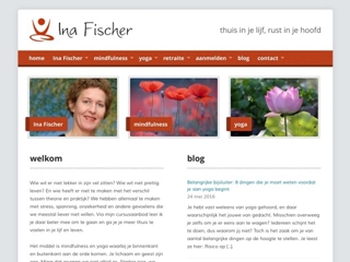INA FISCHER THUIS IN JE LIJF EN LEVEN