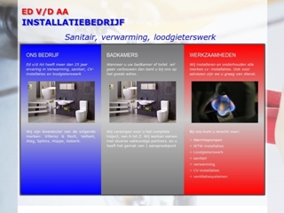INSTALLATIEBEDRIJF ED VD AA