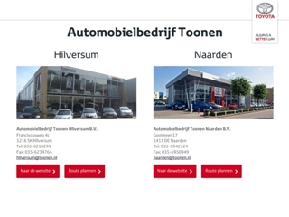 TOONEN AUTOBEDRIJF TOYOTA
