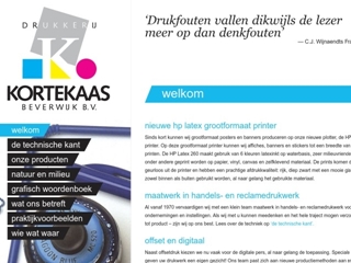 KORTEKAAS BV DRUKKERIJ