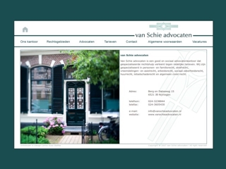 SCHIE ADVOCATEN VAN
