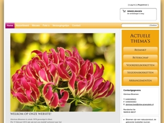 GLORIOSA BLOEMEN