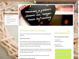 MASSAGEPRAKTIJK FIJNE KNEEPJES