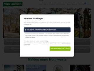 LOENEN MILIEU CONTAINERS VAN