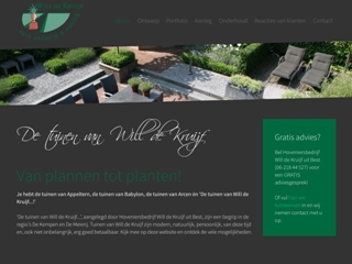 HOVENIERSBEDRIJF WILL DE KRUIJF