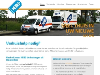 HEBO VERHUIZINGEN EN VERHUISLIFTENVERHUUR