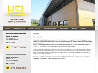 STAM EN LANDMAN BV HOUTINDUSTRIE