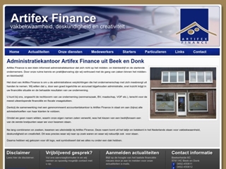 ARTIFEX FINANCE