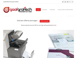 GAAFGRAFISCH, DRUKKERIJ VAN DEN BROEK
