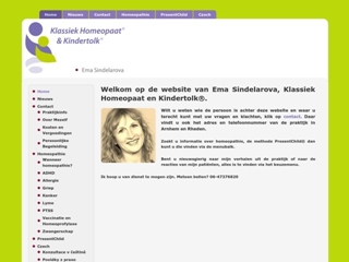KLASSIEK HOMEOPAAT & KINDERTOLK EMA SINDELAROVA