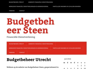 BUDGETBEHEER STEEN