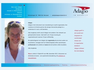 ADAGIO IN BEDRIJF