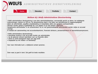 WOLFS ADMINISTRATIEVE DIENSTVERLENING