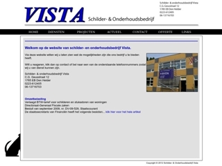 VISTA SCHILDERS- EN ONDERHOUDSBEDRIJF