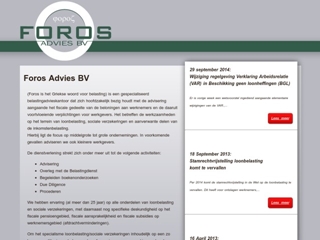 FOROS ADVIES BV