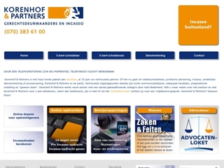KORENHOF & PARTNERS GERECHTSDEURWAARDERS EN INCASSO