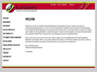 KALSBEEK TIMMER EN ONDERHOUDSBEDRIJF A