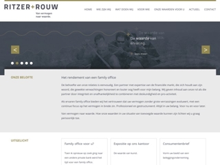 RITZER EN ROUW