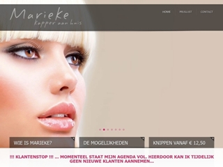 MARIEKE TOONEN   KAPPER AAN HUIS