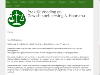HAARSMA PRAKTIJK VOEDING & GEWICHTSBEHEERING A