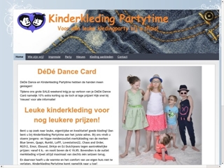 KINDERKLEDING PARTYTIME VOF