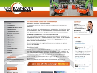 KAATHOVEN GROND- EN SLOOPWERKEN VAN