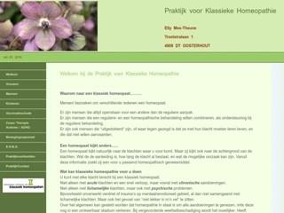 KLASSIEKE HOMEOPATHIE EN DETOX THERAPIE ELLY MES