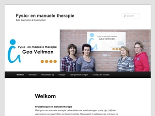 FYSIOTHERAPIE EN MANUELE THERAPIE GEA VELTMAN
