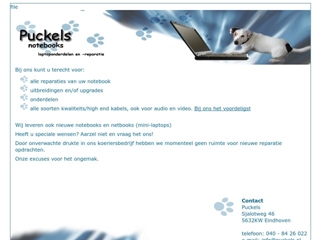 PUCKELS LAPTOPREPARATIE EN -ONDERDELEN