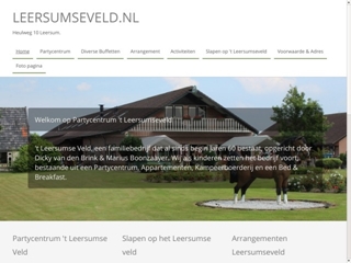 LEERSUMSE VELD PARTYCENTRUM 'T
