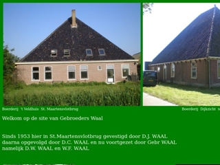 WAAL VOF GEBR D & W