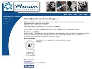 MANSIER FYSIOTHERAPIE SPORTFYSIOTHERAPIE PSYCHOSOMATISCHE FYSIOTHERAPIE