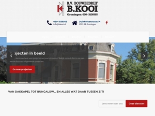 BOUWBEDRIJF B KOOI BV