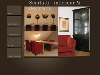 SCARLATTI INTERIEUR & DECORATIE