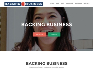 BACKING BUSINESS