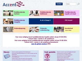 ACCENT PRAKTIJKONDERWIJS CENTRUM LEERJAAR 3 4 EN 5