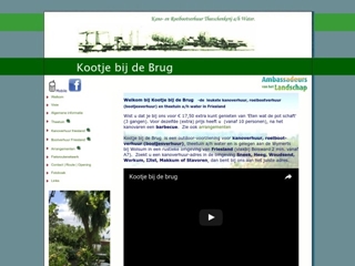 KOOTJE BIJ DE BRUG KANO-/ROEIBOOTVERHUUR THEETHUIN AH WATER