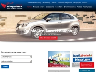 AUTOBEDRIJF EN SUZUKI DEALER WIEGERINCK OLDENZAAL BV