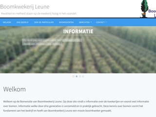 BOOMKWEKERIJ A LEUNE EN ZN VOF