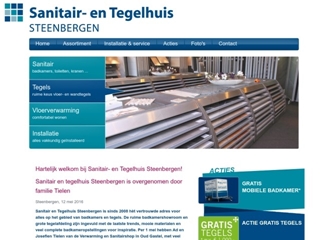 SANITAIR EN TEGELHUIS STEENBERGEN