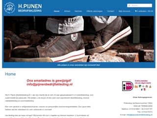 H PIJNEN BEDRIJFSKLEDING BV