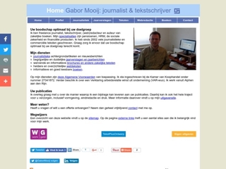 GABOR MOOIJ JOURNALIST & TEKSTSCHRIJVER