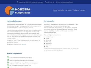 HOEKSTRA BUDGETADVIES