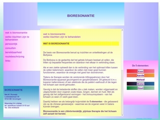 BIORESONANTIE ROMEIJN M T J