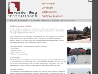 BERG BESTRATINGEN PAUL VD
