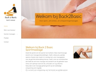BACK 2 BASIC SPORTMASSAGE