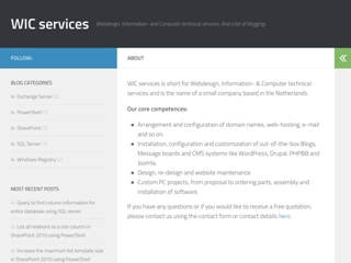 WIC SERVICES