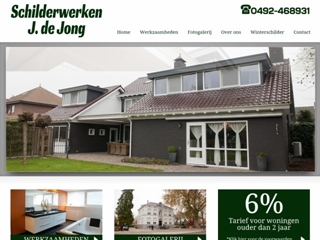 SCHILDERWERKEN J DE JONG