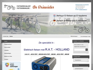 FIETSSPECIALIST EN FIETSVERHUUR VRIEWIELER DE